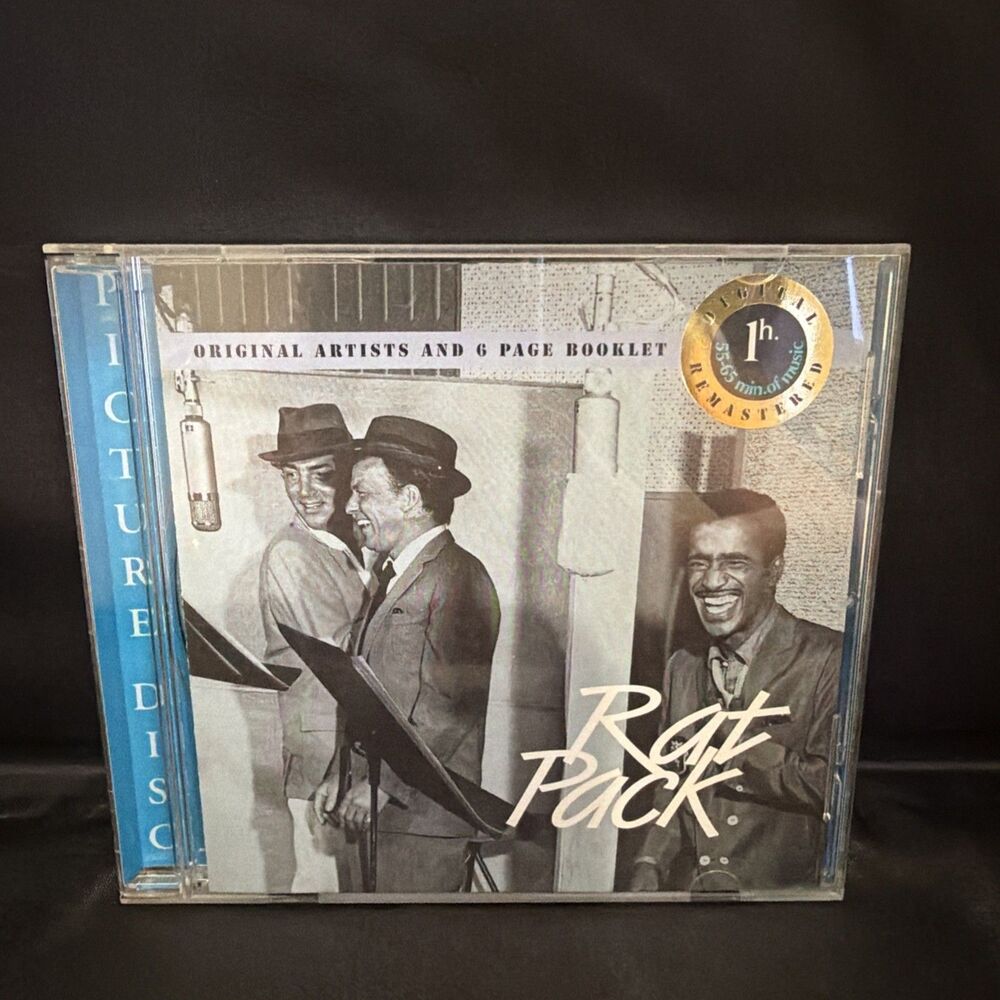 Rat Pack Picture Disc Members Edition CD Frank Sinatra Dean Martin Sammy Davis J